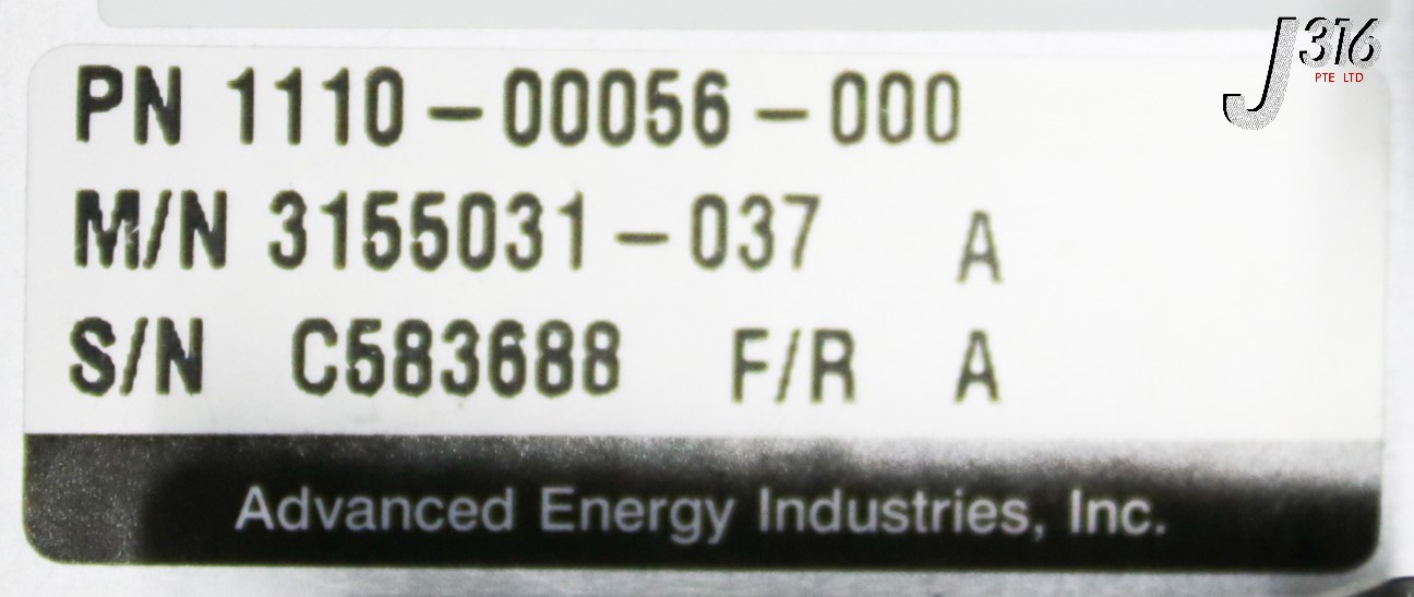 29340 ADVANCED ENERGY RF BIAS MATCH, AMAT 1110-00056 3155031-037